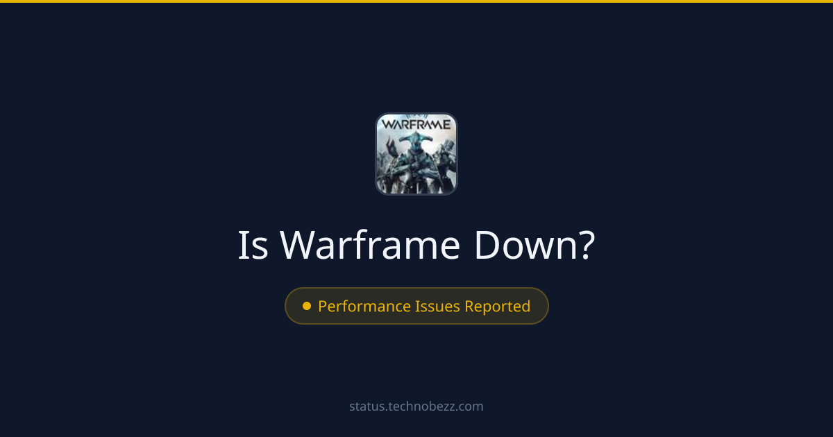 Is Warframe down? Performance issues reported, with trouble connecting to the servers
