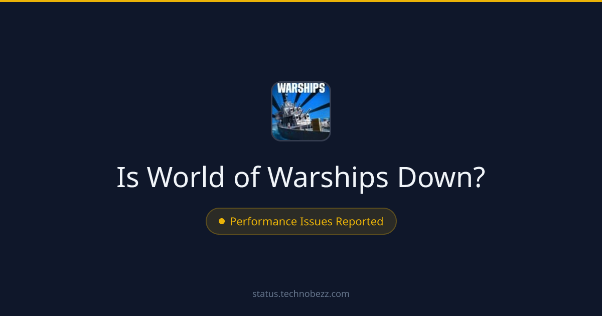 Is World of Warships down? Performance issues reported, with trouble connecting to the servers