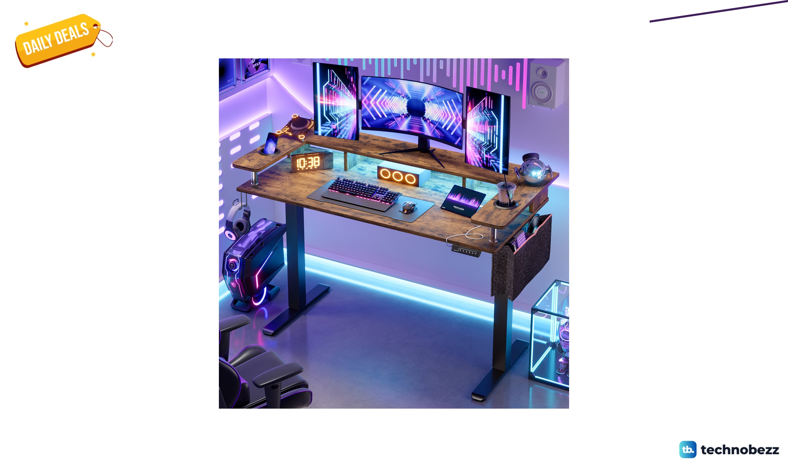 Steelside Labelle standing desk for $220.00 at Wayfair