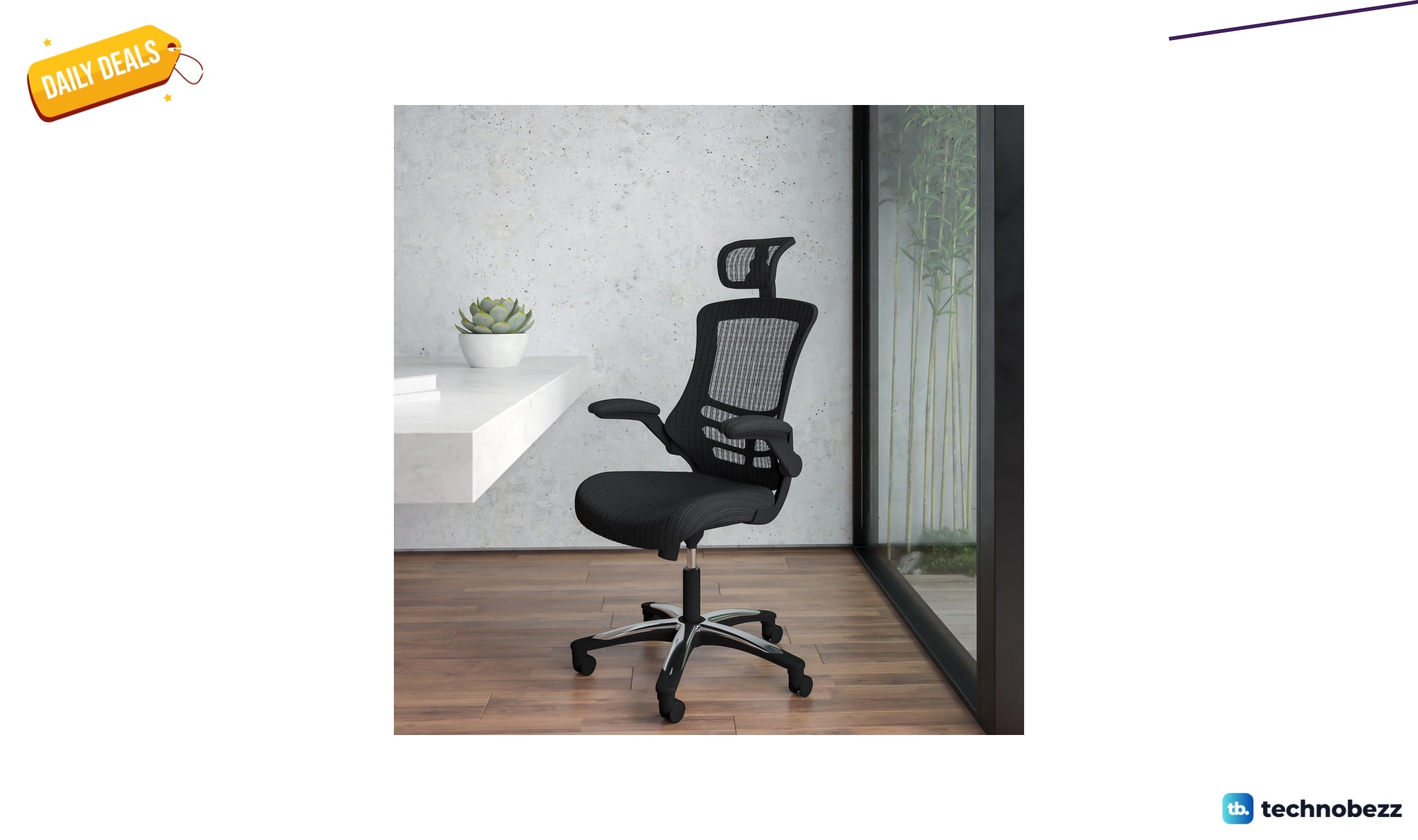 Flash Furniture high-back mesh office chair for $168.94 at Wayfair