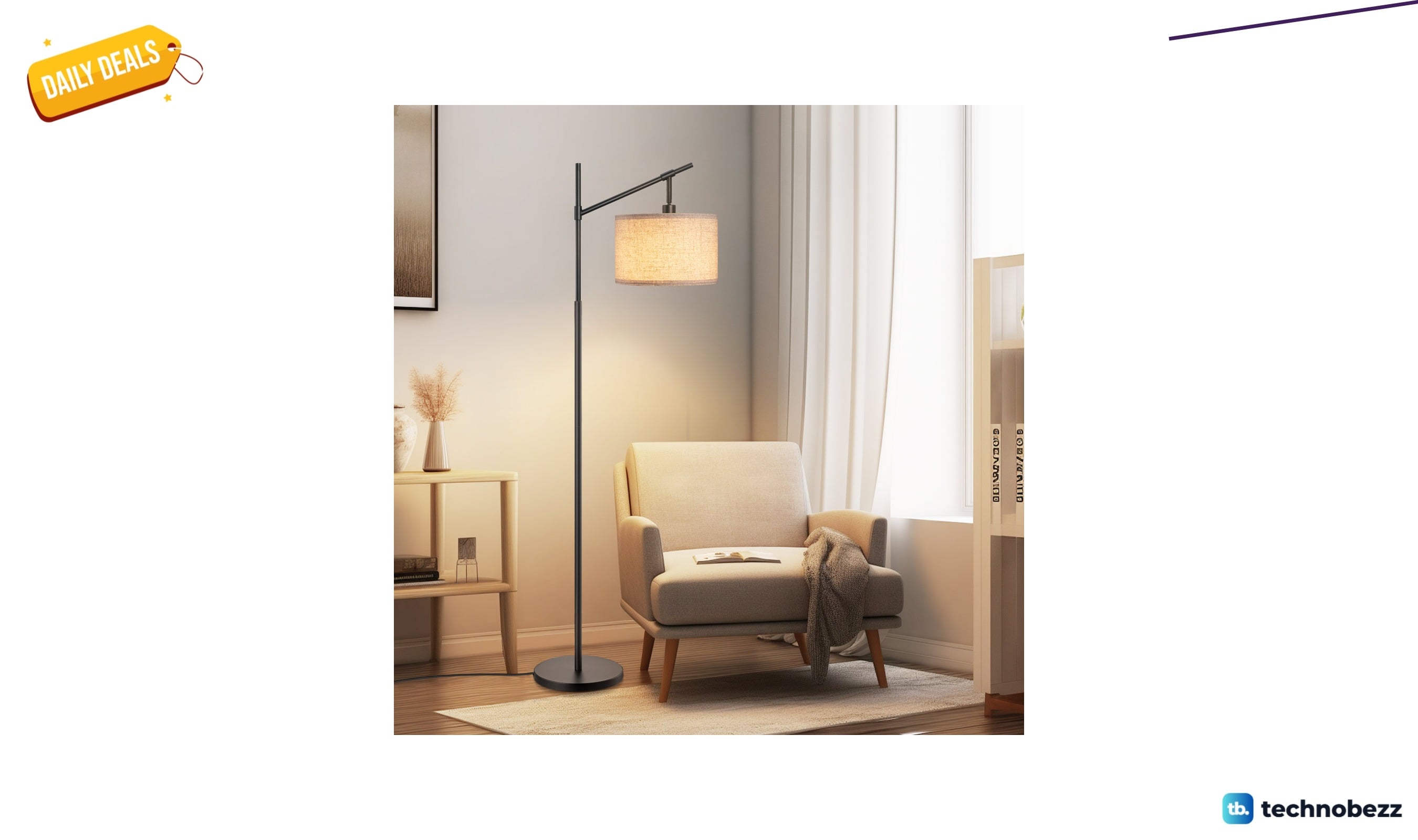 Wade Logan Banty arched floor lamp for $57.99 at Wayfair