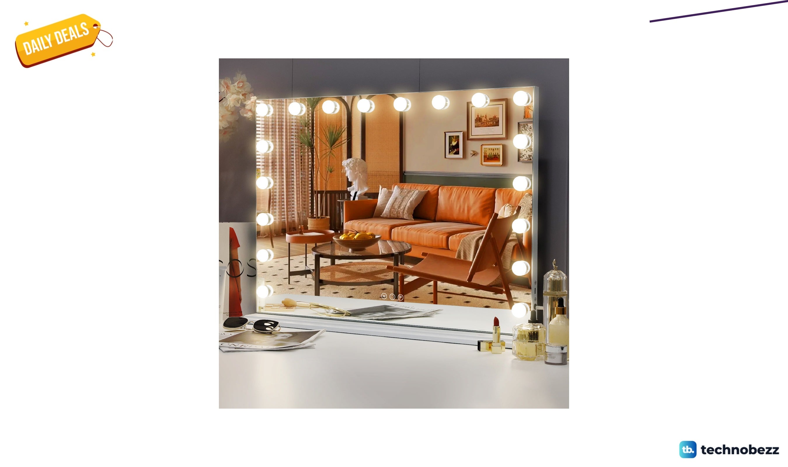 Latitude Run rectangle LED metal mirror for $119.99 at Wayfair