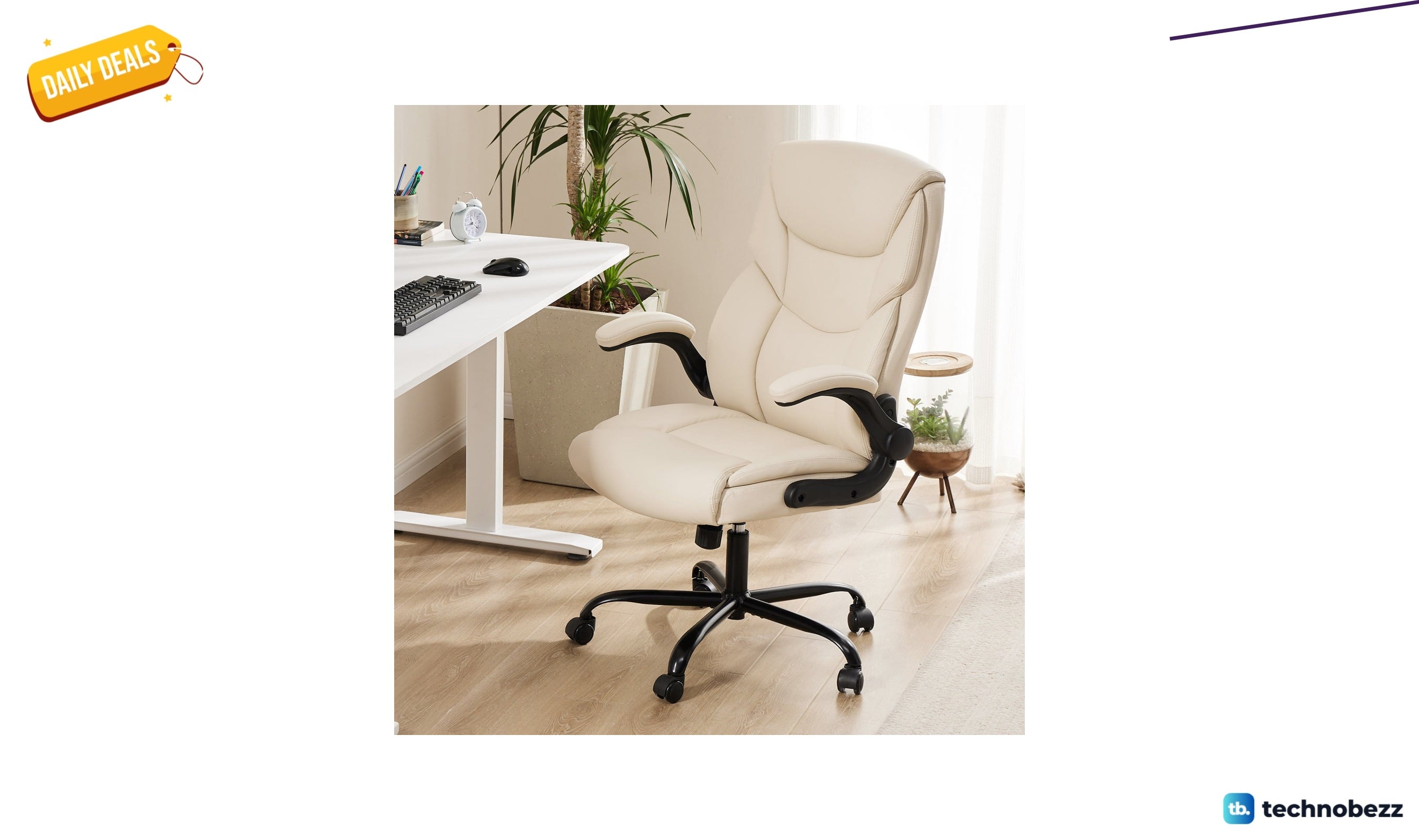 Inbox Zero Arless executive chair for $115.99 at Wayfair
