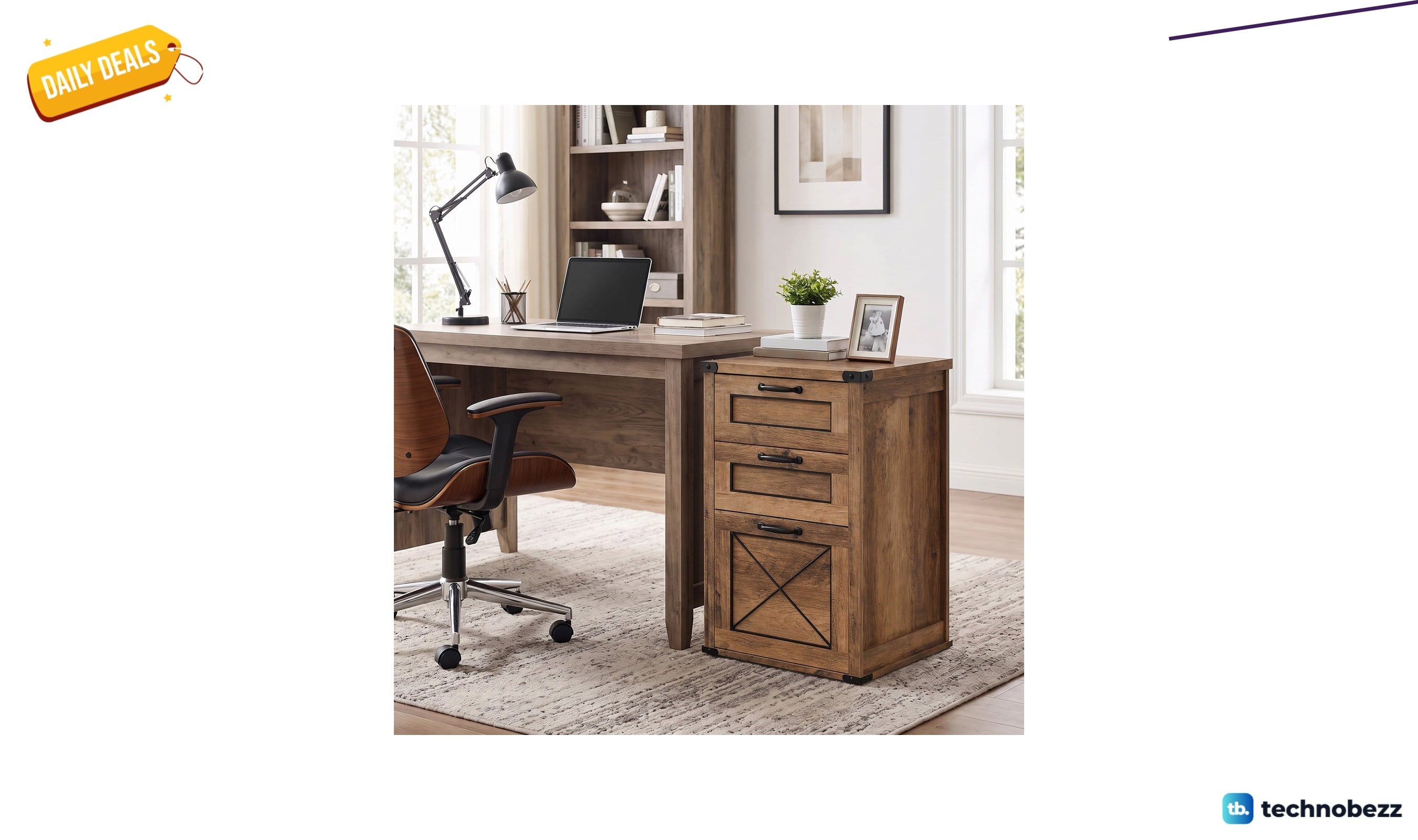 Gracie Oaks farmhouse barn-door three-drawer file cabinet for $90.99 at Wayfair