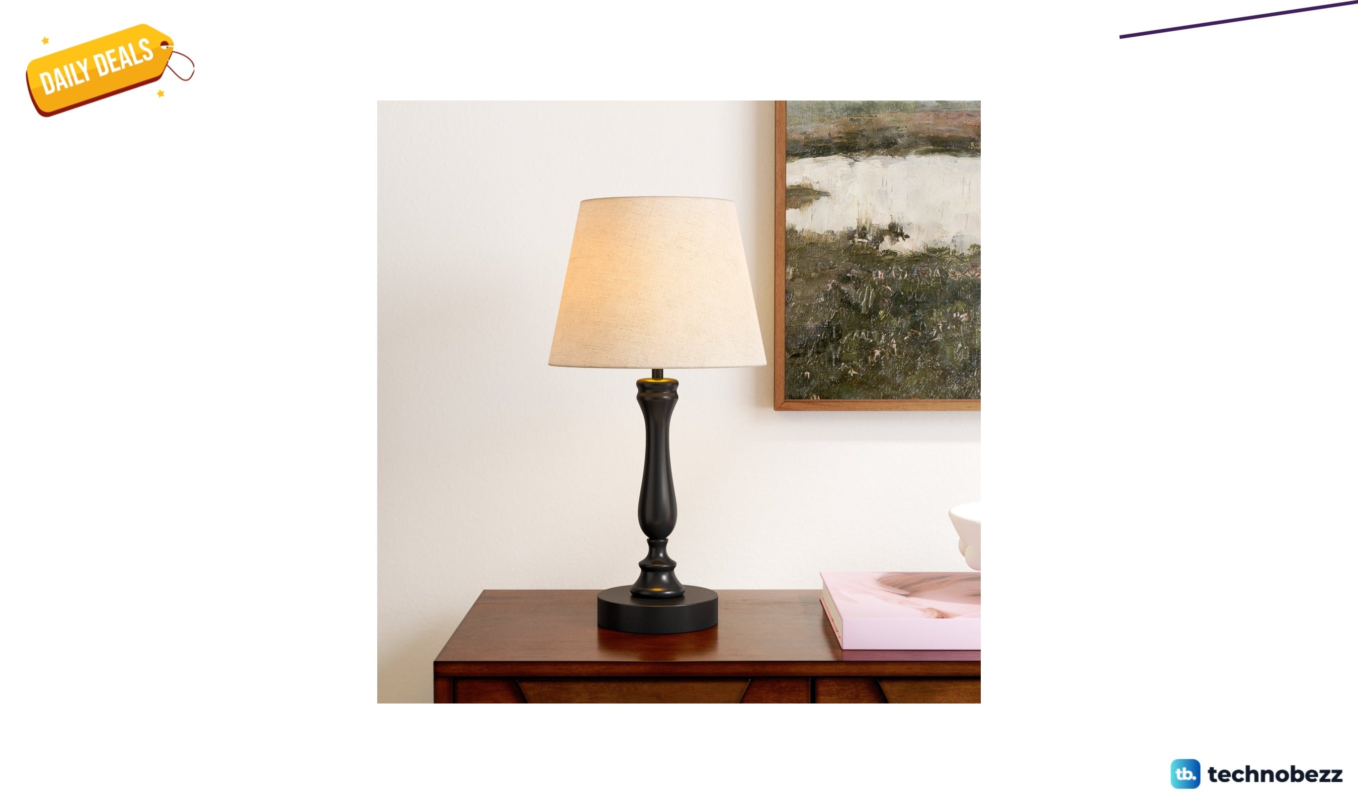 Three Posts Mattson 19-inch table lamp with USB and touch control for $45.99 at Wayfair