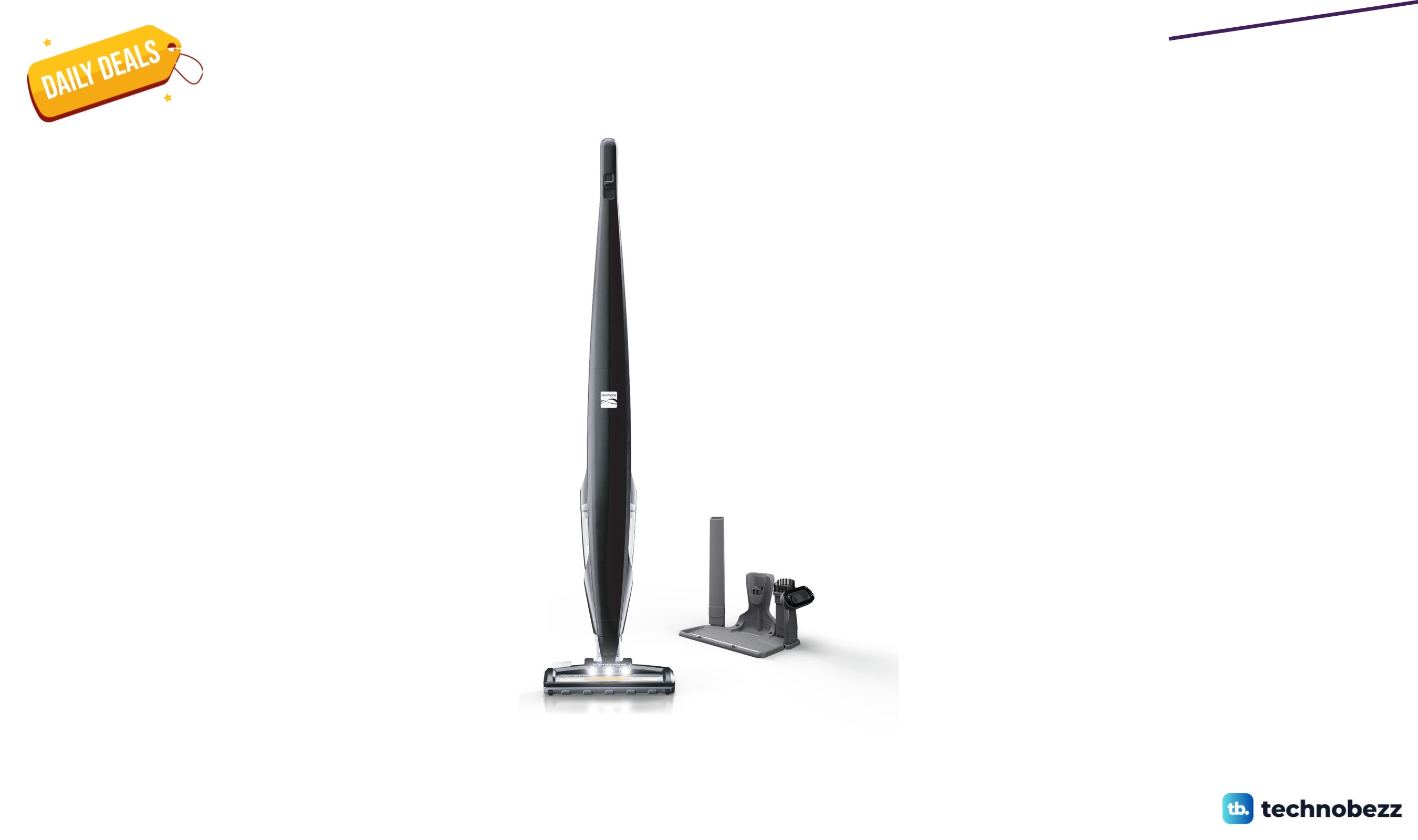 Kenmore Stratus 24V 2-in-1 cordless stick vacuum for $124.99 at Wayfair