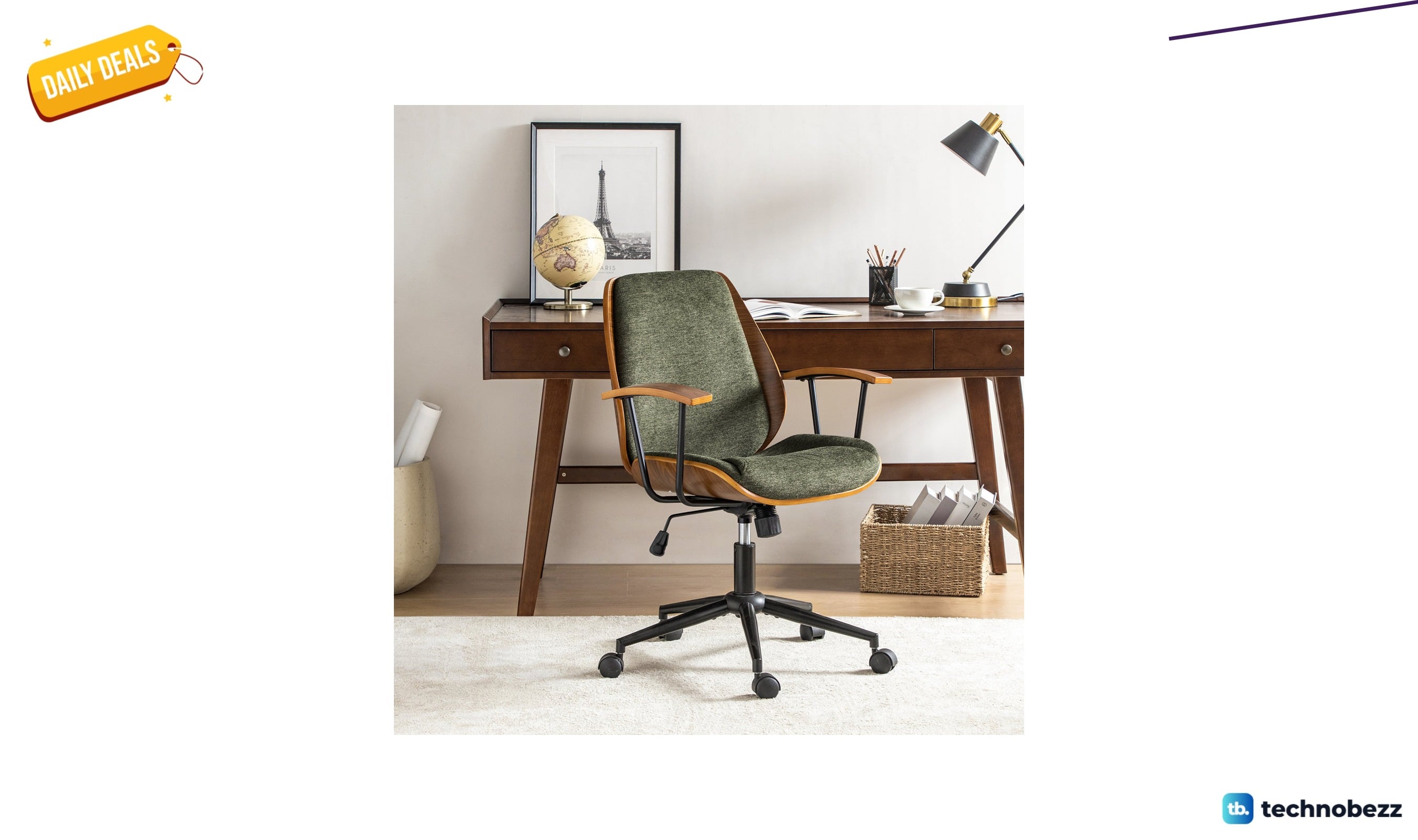 George Oliver Oswina office chair for $199.99 at Wayfair