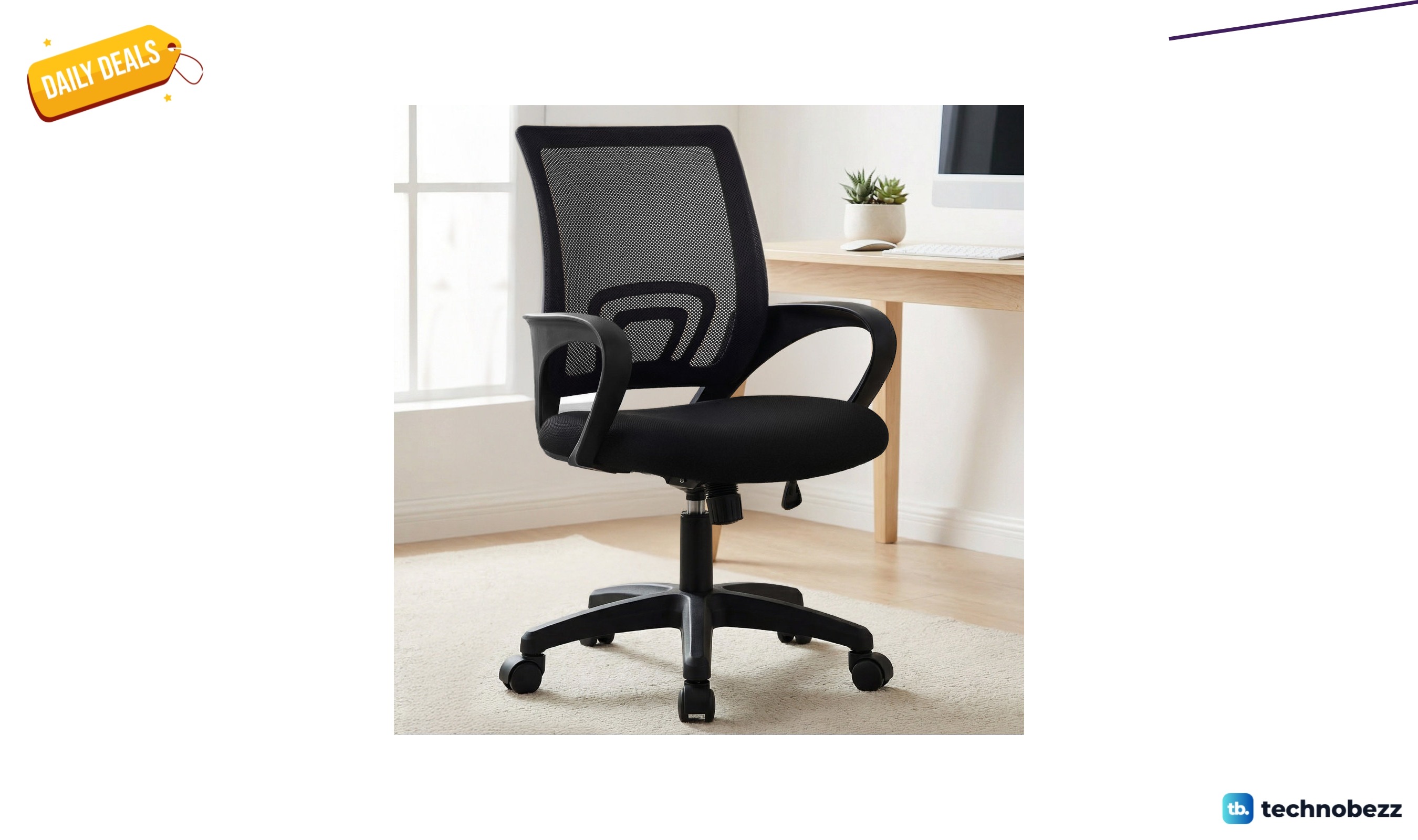 Inbox Zero mesh office task chair for $45.99 at Wayfair