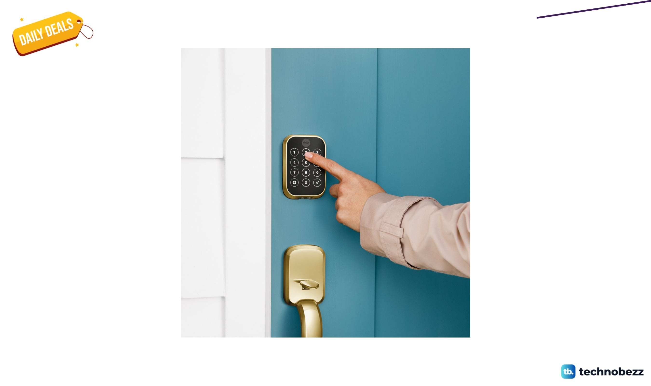 Yale Assure Lock 2 Touch fingerprint smart lock for $191.99 at Wayfair