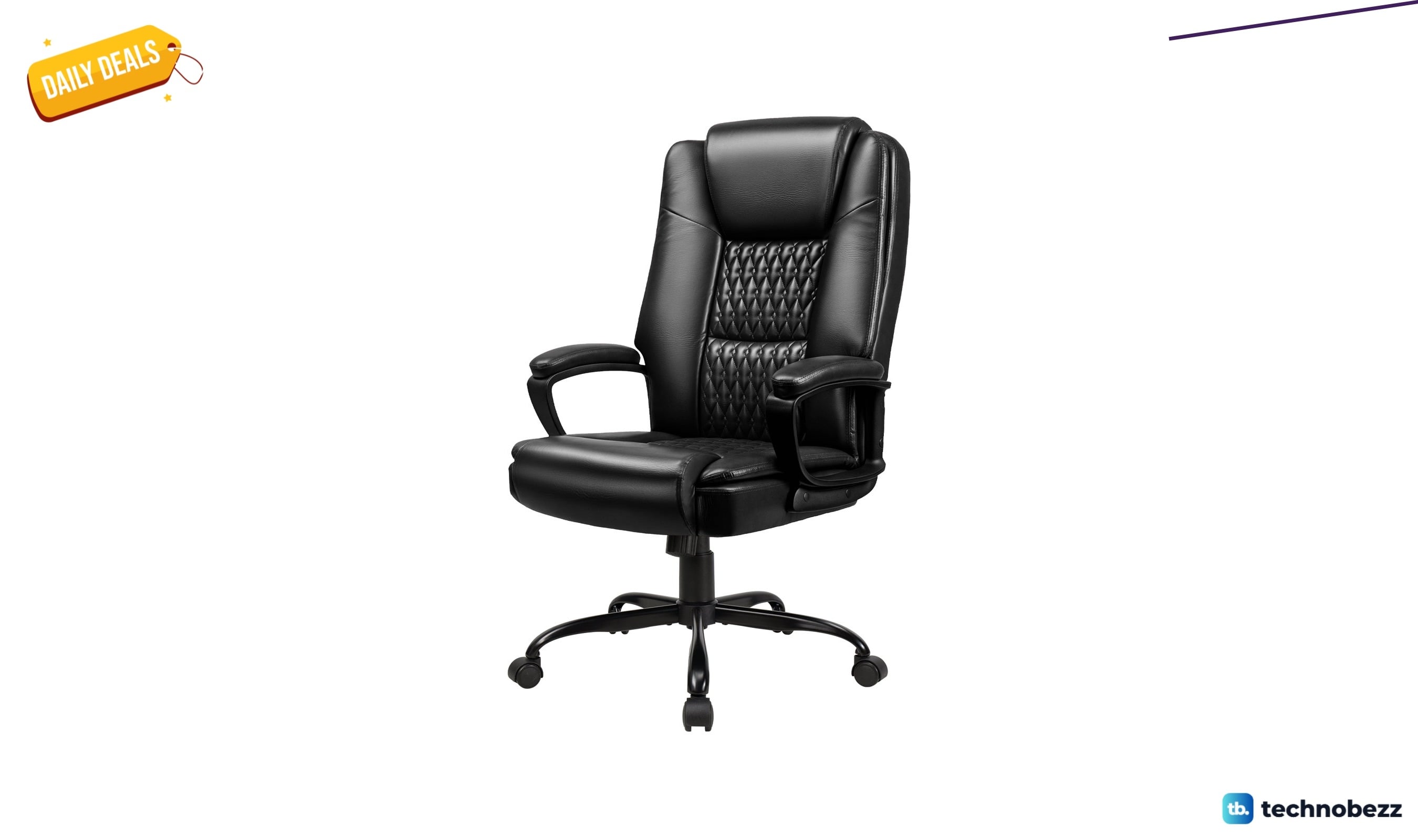 Inbox Zero big-and-tall office chair for $119.99 at Wayfair