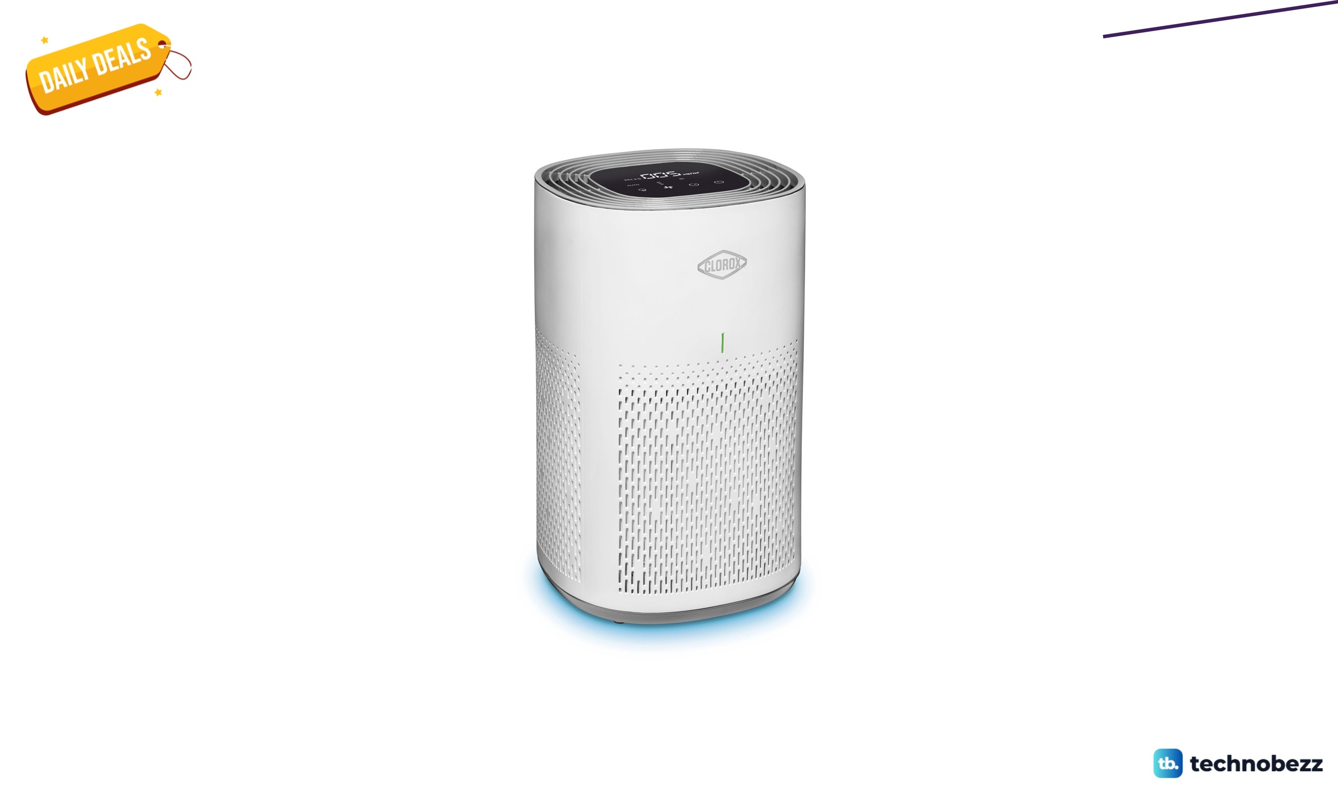 Clorox medium room True HEPA air purifier for $139.95 at Wayfair