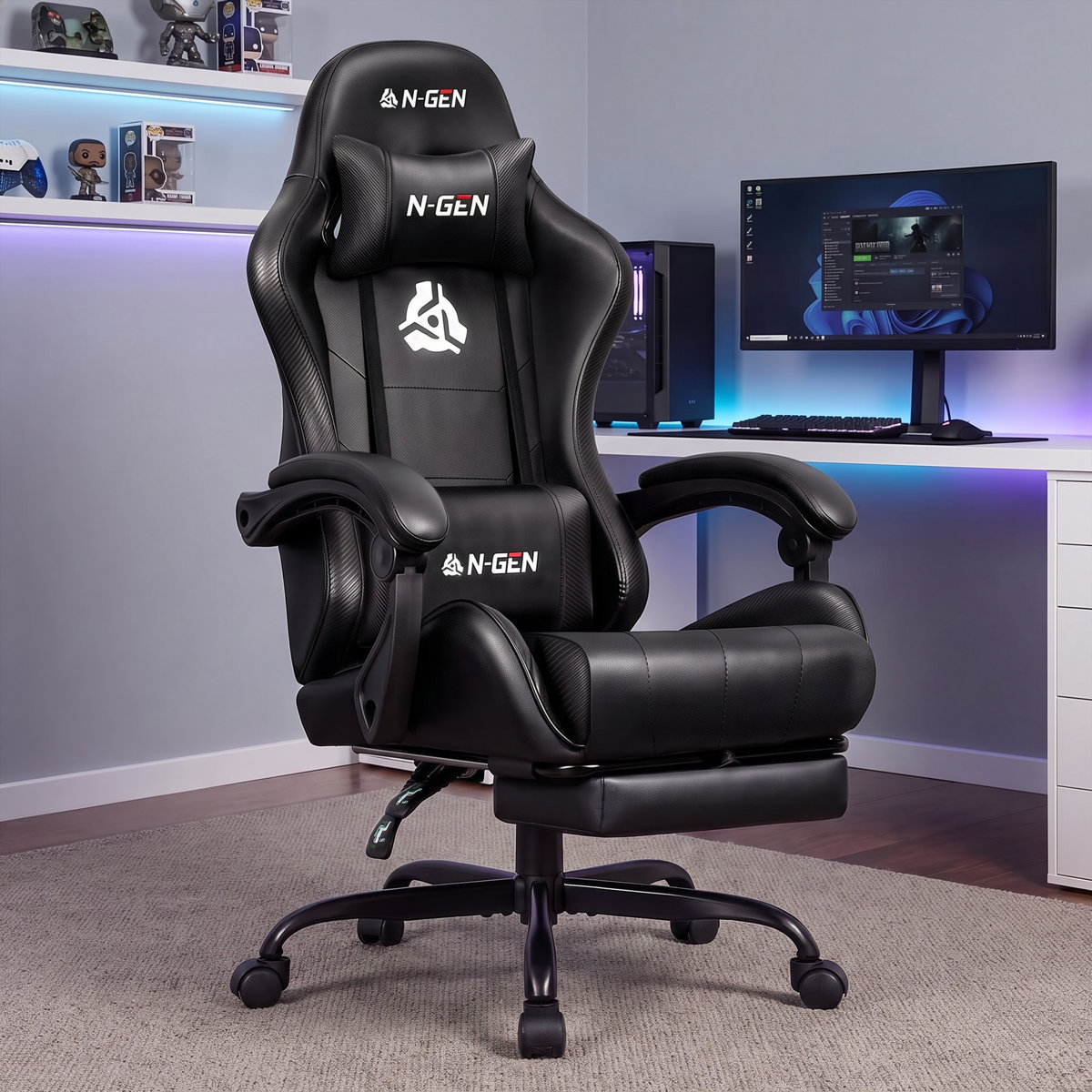 Neo Chair N-GEN reclining gaming chair Black