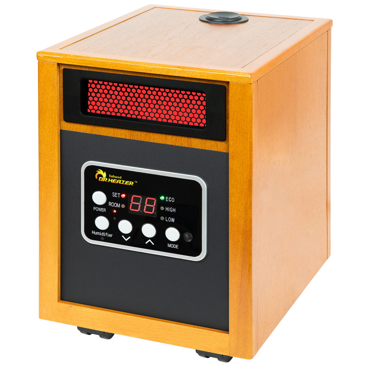 Dr. Infrared Heater DR-968H portable space heater with humidifier 