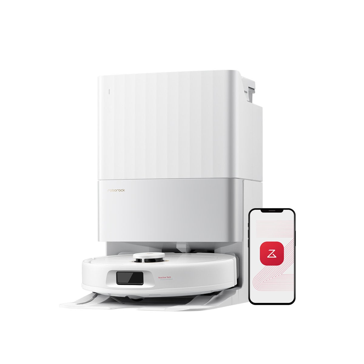Roborock Qrevo S5V robot vacuum and mop White