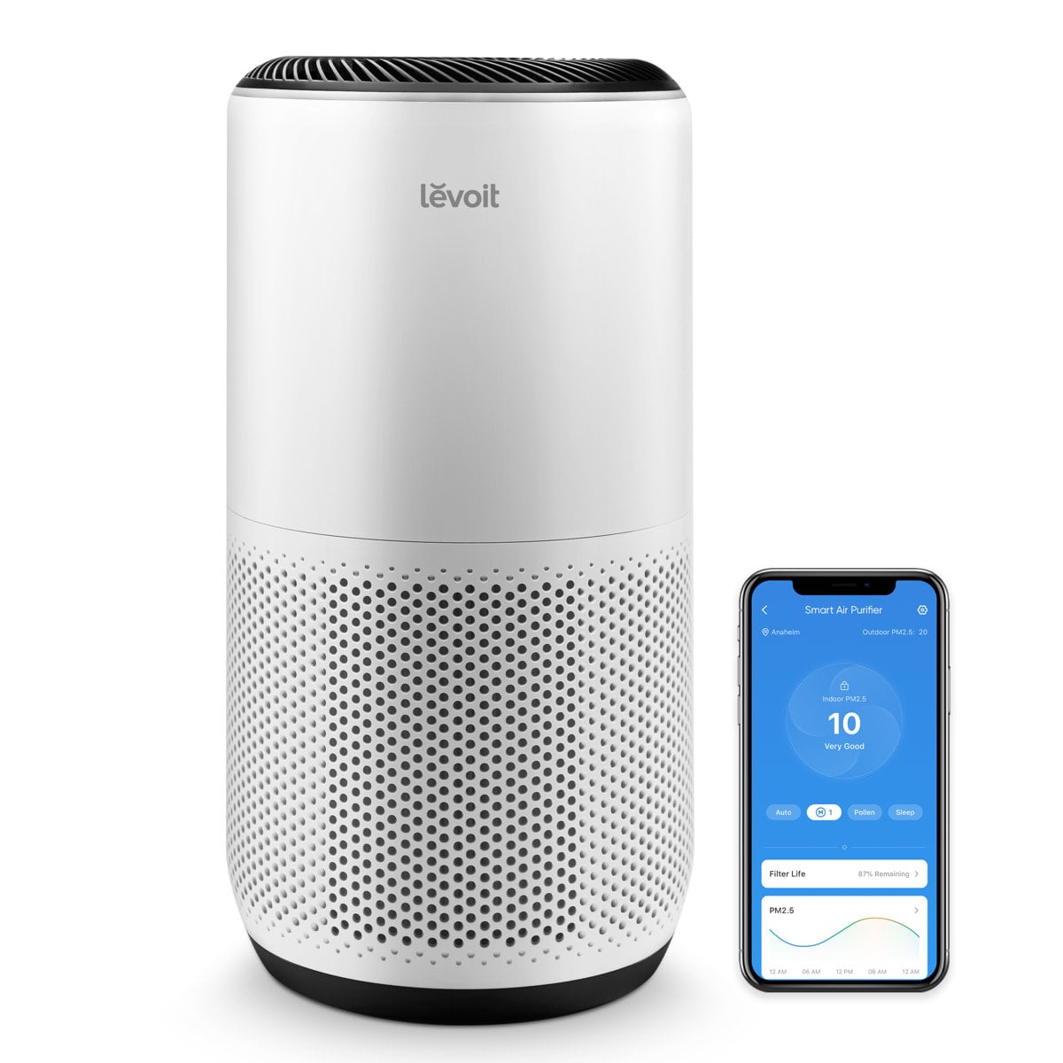 Levoit PlasmaPro 400S-P smart air purifier 