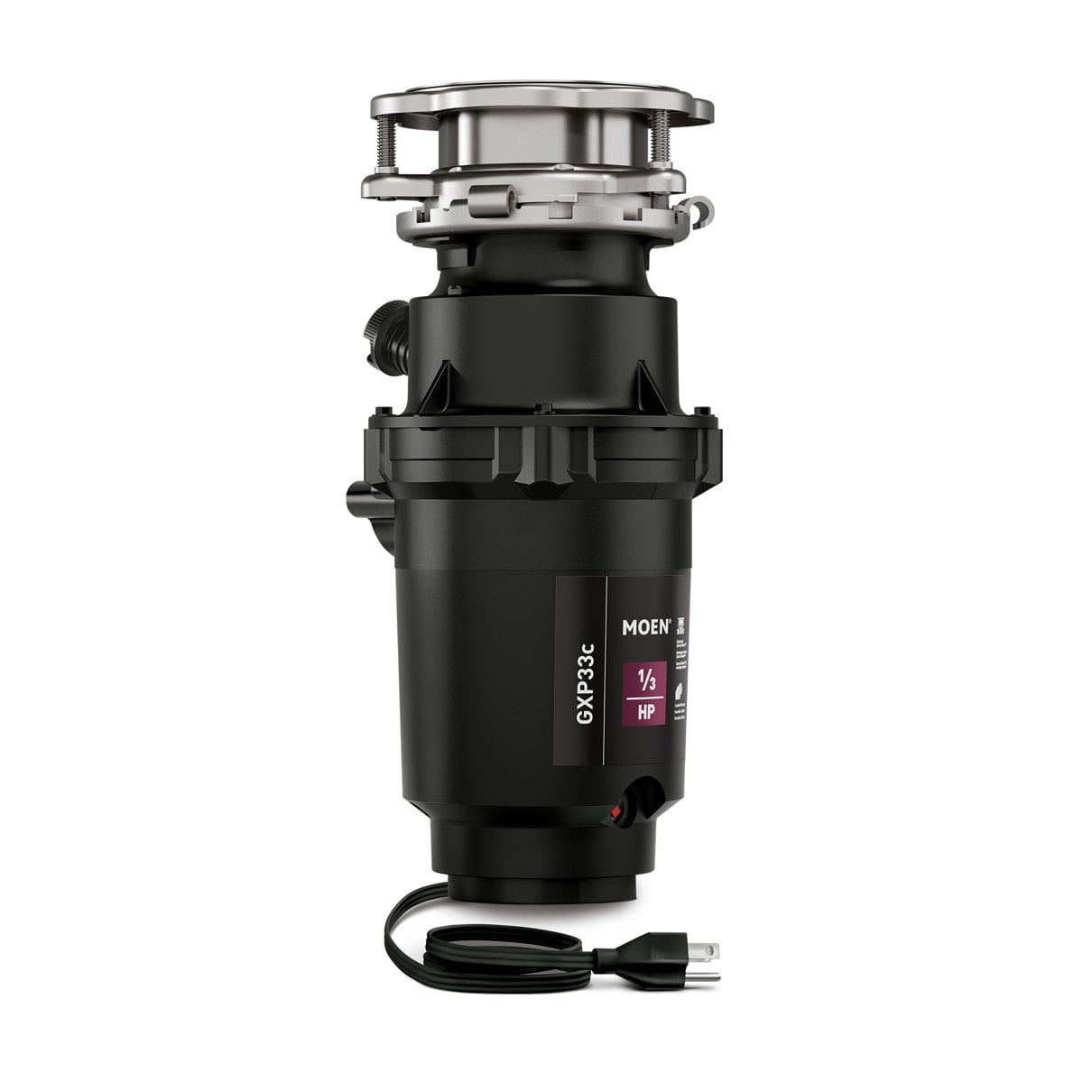Moen Lite GX PRO Series one-third horsepower continuous feed garbage disposal 