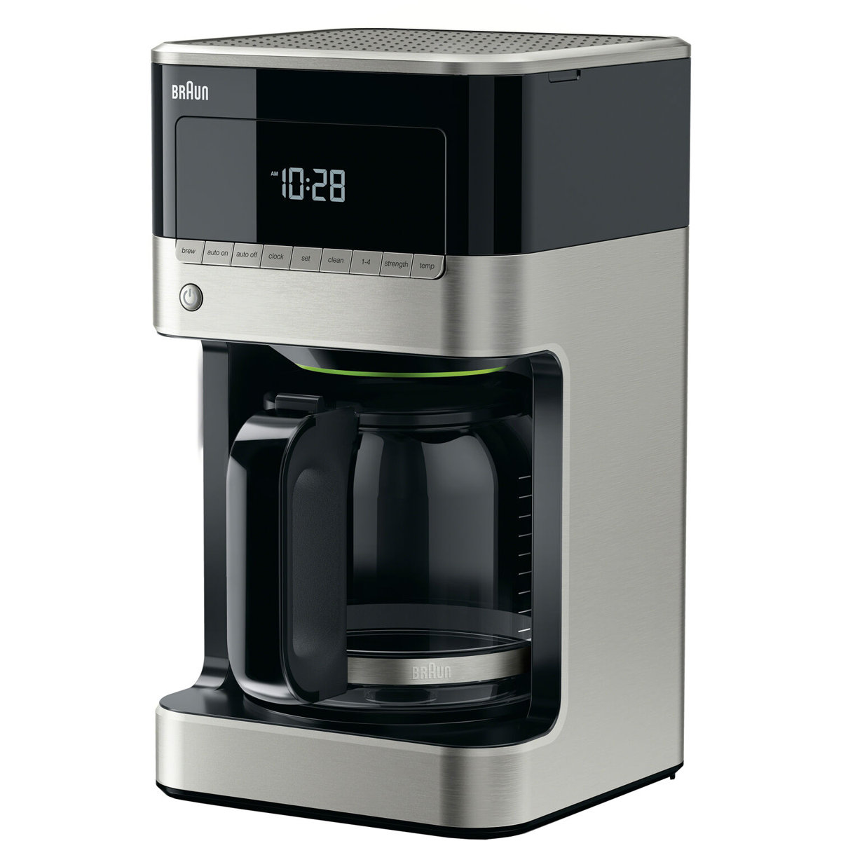Braun BrewSense 12-cup drip coffee maker Silver